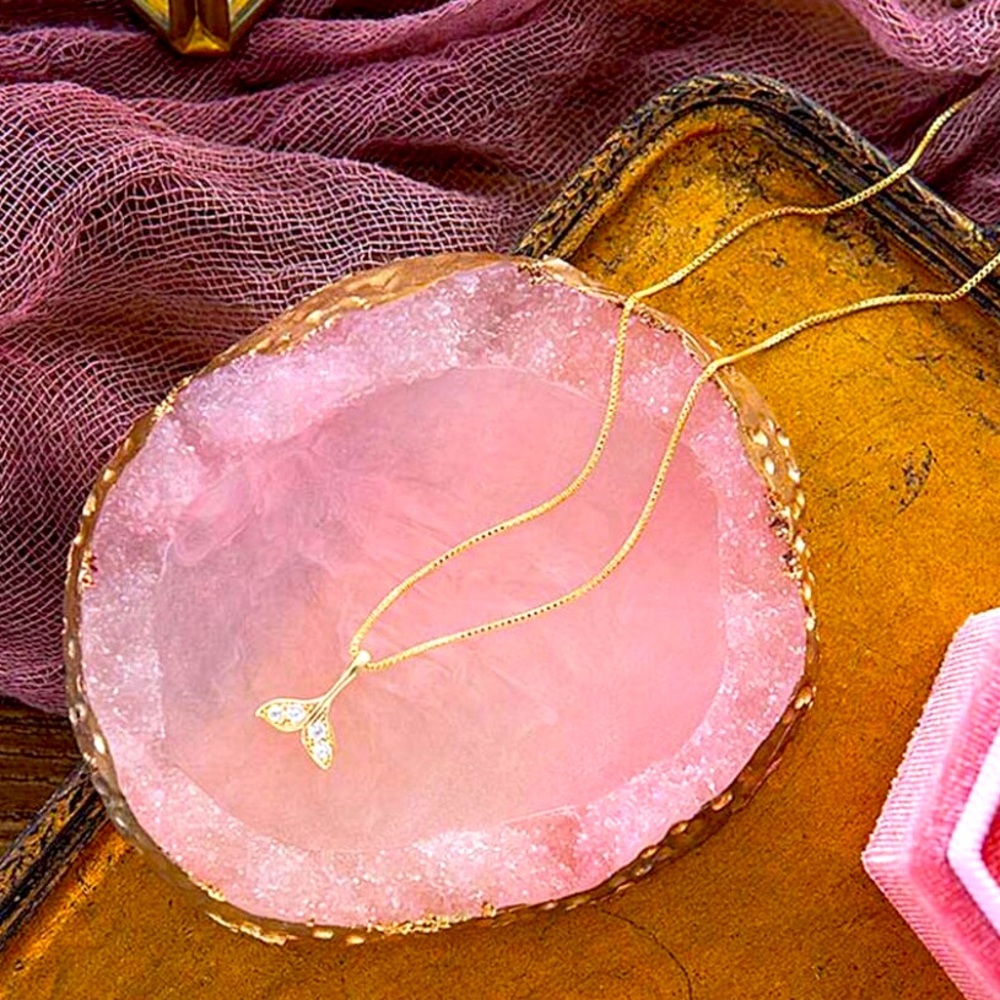 Agate Style Jewelry trinket tray